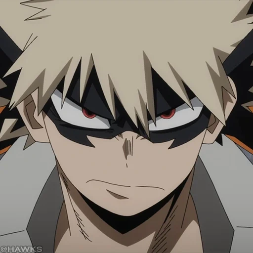 bakugo, bakugo, bakugou, bakugoguf, katsuki hakami tersenyum