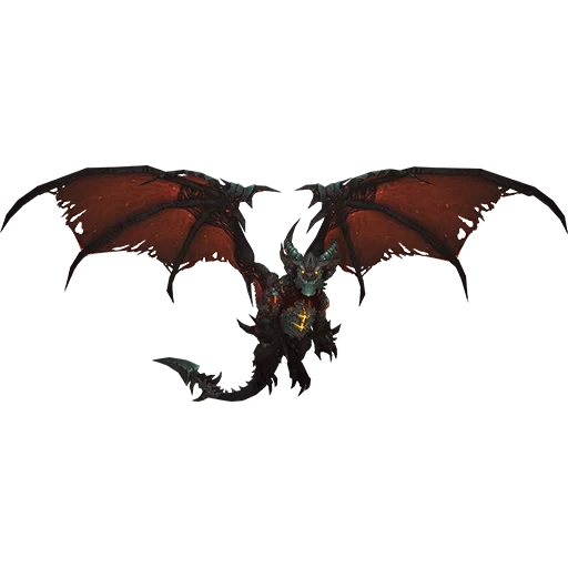 illidan's dead wing, dead wing on white background, black dragon warcraft, black dragon suit world war ii, transparent background art of demon wings
