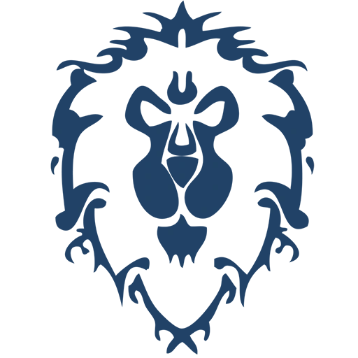warcraft league, logo de la ligue warcraft, symbole de la ligue de warcraft, badge de la ligue de warcraft, emblème de la ligue warcraft