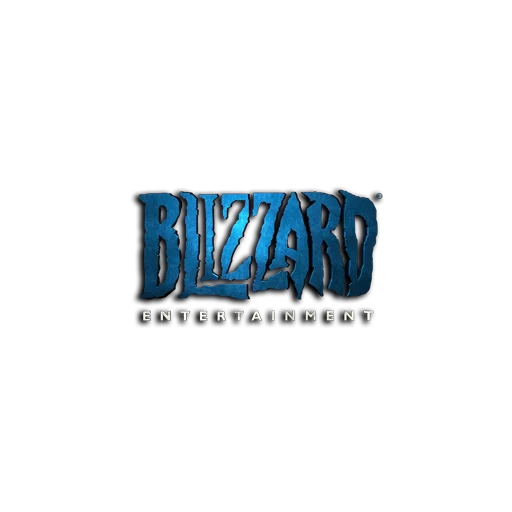 logo, la insignia está cerca, emblema de blizard, emblema de tormenta de nieve, blizzard entertainment