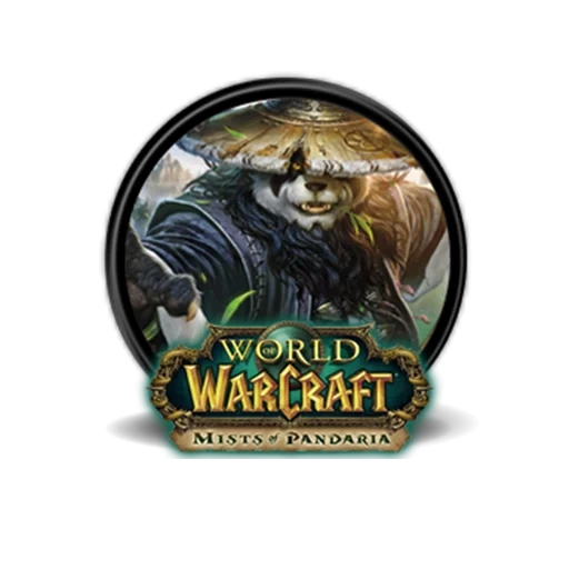 mundo de warcraft, universo warcraft, la guerra mundial del juego, ícono de la guerra mundial, world warcraft mists pandaria