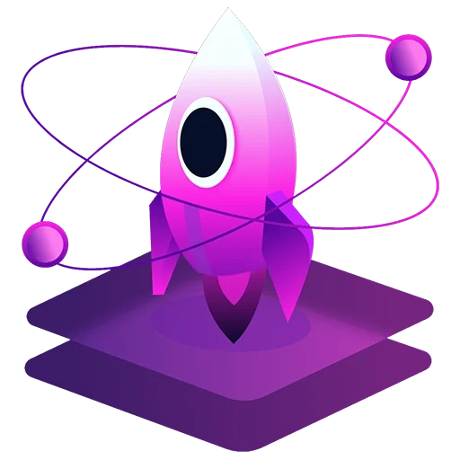 intelligence, network design, space rocket, lovely purple rocket, android virtual machine
