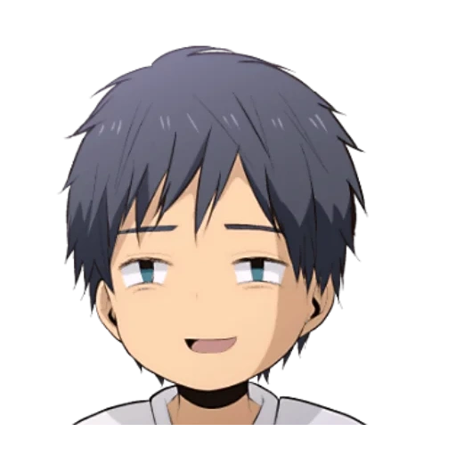 anime, relife, diagram, relife yutuber, karakter anime