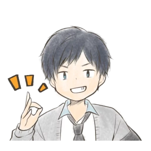 relife, relife animation, anime picture, cartoon characters