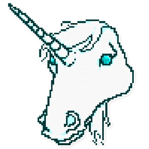 cabeza unicornio, patrón unicornio, unicornio unicornio, peter ivanovich shelbakov, unicornio de hotline miami