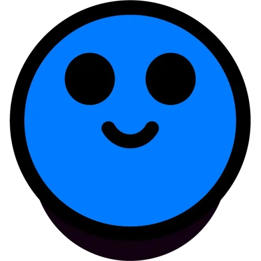 brawl stars, icône smiley, badge smiley, expression symbolique, brawl stars pins