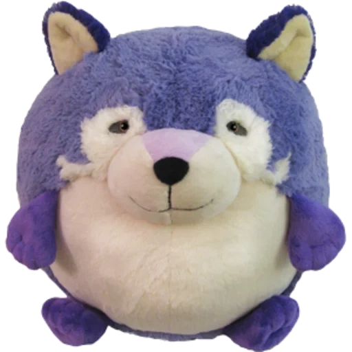 stuffed toys, plush toy, soft plush toys, soft toy violet hamster, soft toy husky shape of a ball