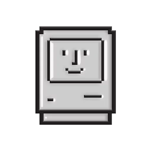 macintosh, macintosh icons, happy macintosh, macintosh drawing, sad macintosh mac