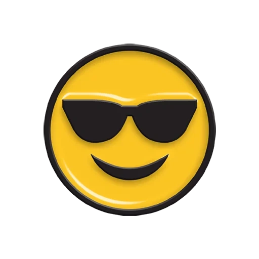 óculos sorridentes, emoji legal, fotos de emoticons, os emoticons mais legais