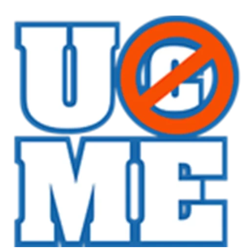 logo, page text, john sina u c me, u canomet see me logo, john sina u canomet see me