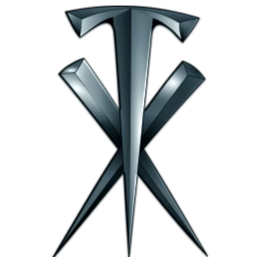 logo, badge tesla, le signe de l'undertaker, le signe de la charrue sombre, le signe de l'undertaker wwe