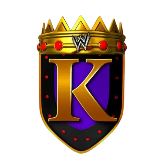 king, das logo, die königsfamilie, wwe king, king the ring