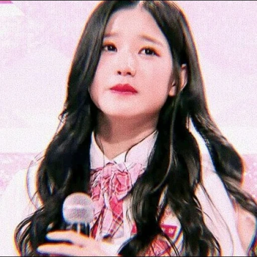 wanita muda, dua kali dahyun, red velvet irene, gadis asia, jisa blackpink berwarna merah muda