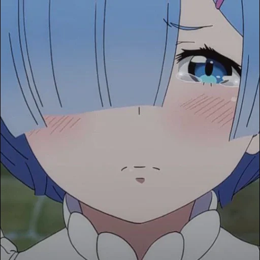 рем резеро, re zero rem, аниме re zero, рем ре зеро плачет, re:zero жизнь нуля альтернативном мире