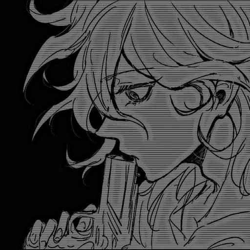 anime, manga anime, manga nagito komaad, identità 5 maria art, madness nagito komaeda