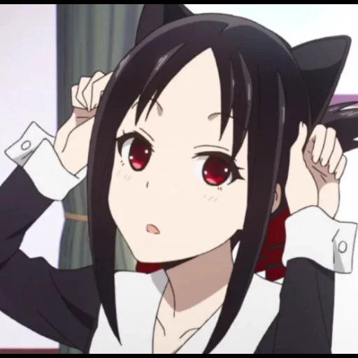 kaguya, kaguya anime, anime charaktere, kaguya reifen ist süß, frau kaguya fujivar