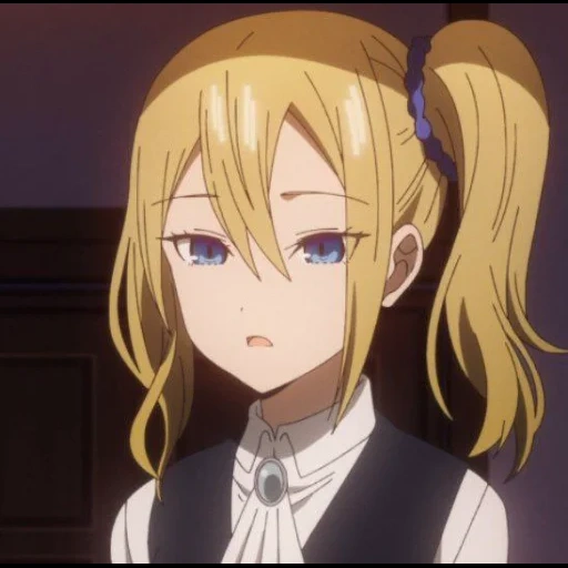 hayasaka kaguya, anime mädchen, anime frau, anime charaktere, anime blondinen