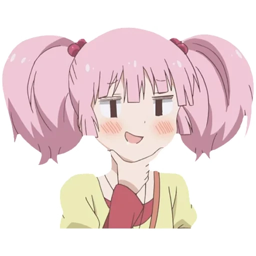 anime, yuru yuri, ideas de anime, personajes de anime, anime de lilia al viento mirakurun