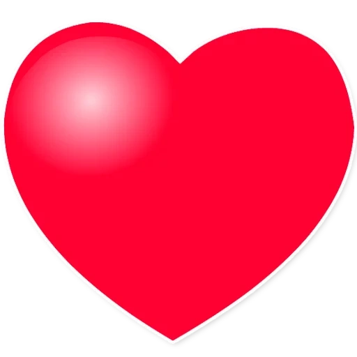 heart, red hearts, small heart, small heart, heart-shaped white background