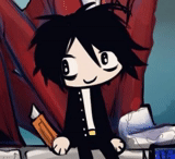 emo, anime, desenhos de anime, tsumuri outubro, tom klipipasta killer