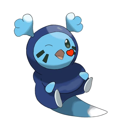 покемон, покемон нерпа, покемоны фанон, popplio покемон, покемон мун стартовики