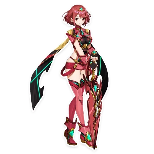 crónicas de xenoblade, xenoblade chronicles 2, xenoblade chronicles 2 pyra, xenoblade chronicles 2 homura, xenoblade chronicles 2 mythra