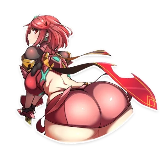 аниме, xenoblade chronicles 2 pyra, xenoblade chronicles 2 homura