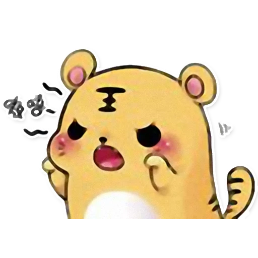 senia, divertente, divertente, badge lirakuma, orso coreano sorridente