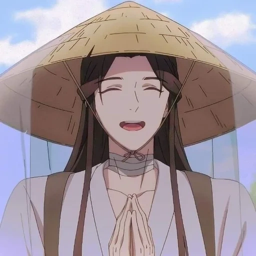 animação, xie lian, menina anime, personagem de anime, bênção do céu