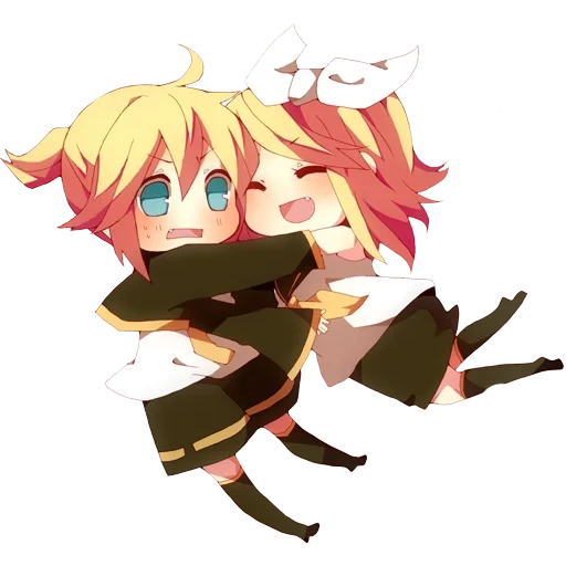 kagamine len, rin-len чиби, лен рин кагамине, kagamine rin/len, кагамине рин чиби