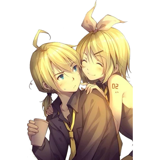 kagamine len, рин лен кагамине, kagamine rin/len, рин кагамине селфцест, аниме близнецы рин лен твинцест