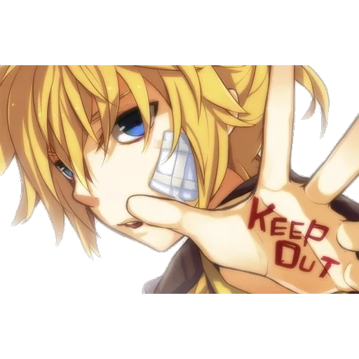 kagamine len, лен кагамине, kagamine rin/len, лен кагамине улыбка