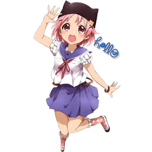 yuki takee, anime yuki, anime ohae, gakkou gurashi, kehidupan sekolah anime