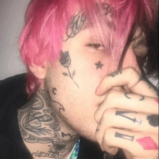 lil pip, lil peep, lil peep art, lil peep kar, tattoos poured pip