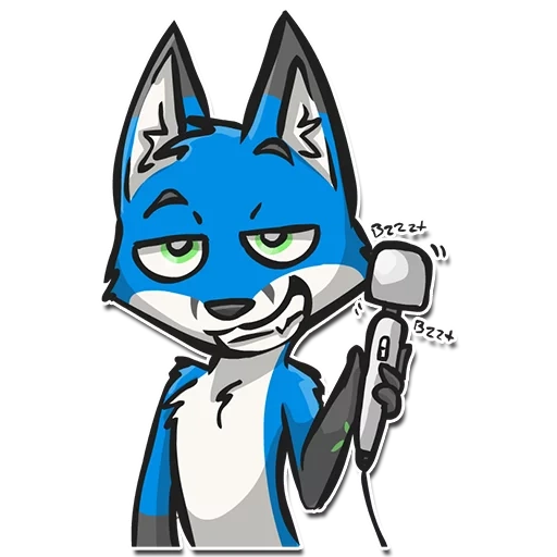 animação, husky, arte fry, beastars legosi, cartoon husky