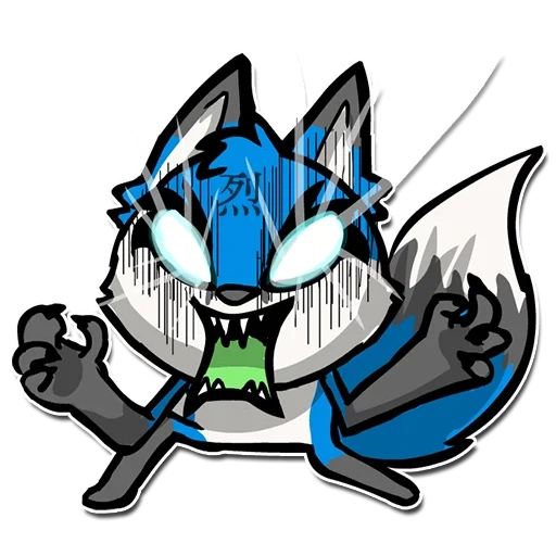 waschbär, anime, sonic werwolf, sonic the werhog, werwolf leon brawl stars