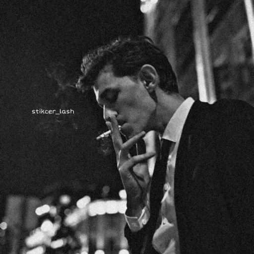 cara, humano, o masculino, homem bonito, um homem com um cigarro