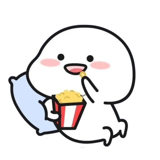 lucu, quby, memes are cute, a lovely pattern, chibi seal wechat