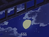 луна аниме, лунный свет, дыхание луны, грустные аниме, anime aesthetic 90s ночь
