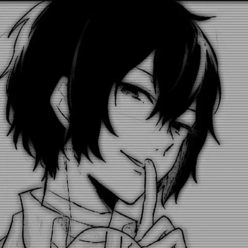 osamu dazai, osamu dazai art, anime boy, ozaiji, cartoon characters