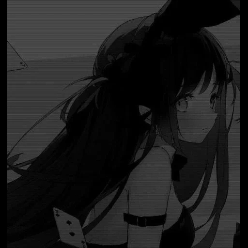 anime miku, anime oscuro, chica anime, chicas de anime, anime triste