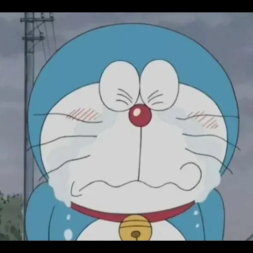 doraemon, doraemon, doraemon en colère, aesthétique doraemon, esthétique de l'anime doraemon