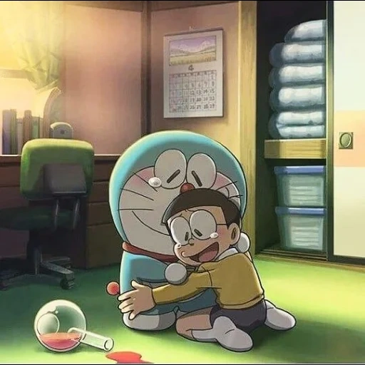 doraemon, doraemon, doraemon nobita, doraemon nobita sad, stills von doraemon animation serie