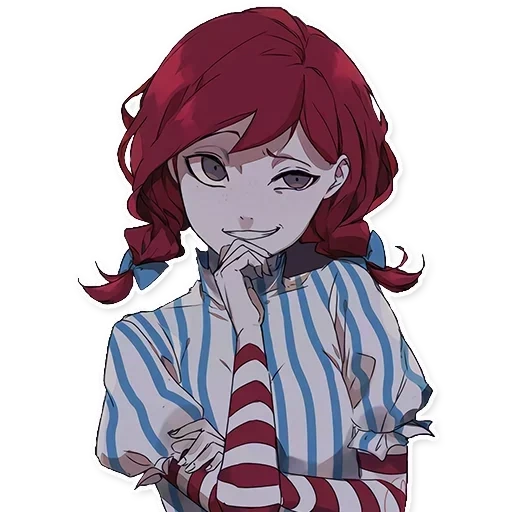 wendy’s, smug wendy, вендис аниме, аниме арты персонажей