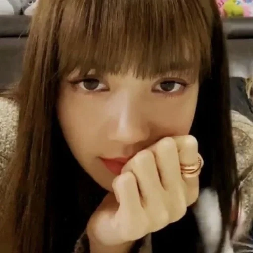 chica, polvo negro, blackpink lisa, hermosa chica, cantante femenino japonés