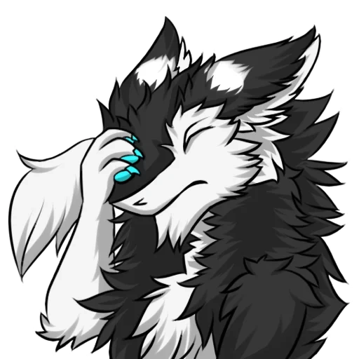 furri wolf, furri husky, sergal furri, falvie wolves, lobos de desenhos de anime