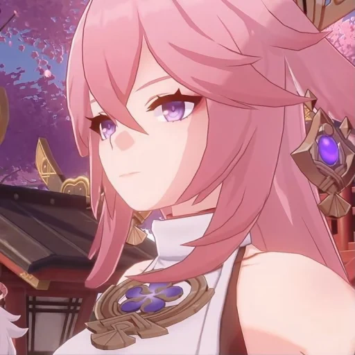 genshen, victoria, yae miko teaser, naska kamenskich, personagem de anime