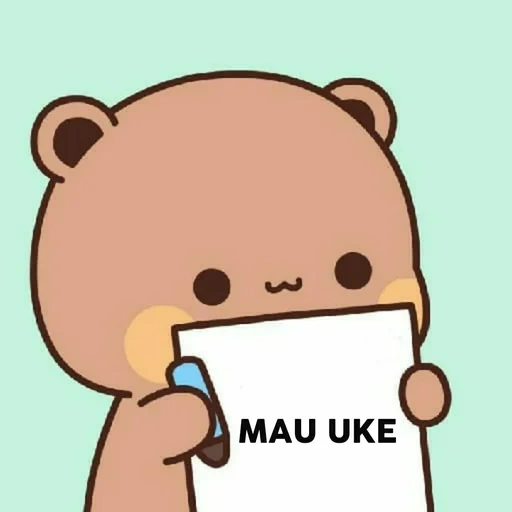 meme, anime, tangkapan layar, beruang lucu, anime yang lucu