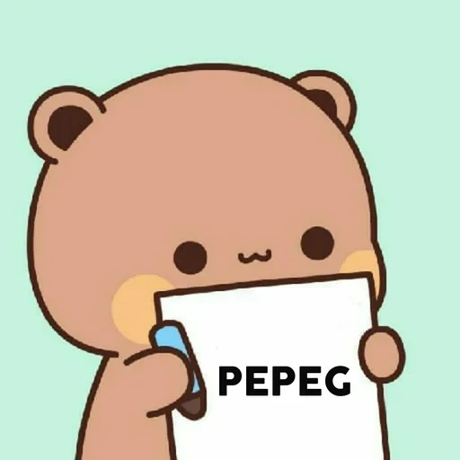 meme, kartun, scherzo, orso carino, anime carino