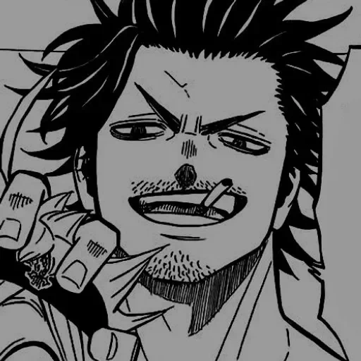 sukehiro, yami sukehiro, semanggi hitam yami, my hero academy, yukihiro yukihiro black clover